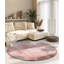 , Antique pink Leon high pile rug-101705032