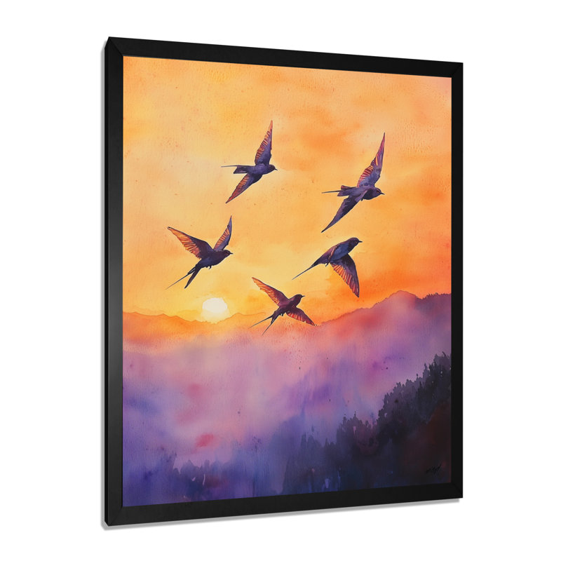 Godbold - Animals Canvas Wall Art, Noir, noir, noir, noir, H 20 po x l 12 po, Reproduction encadrée d'une seule photo