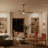 Ridley II 60" Indoor Stainless Steel Ceiling Fan with Medium Oak Blades and Integrated LED with Wall Control-82941944