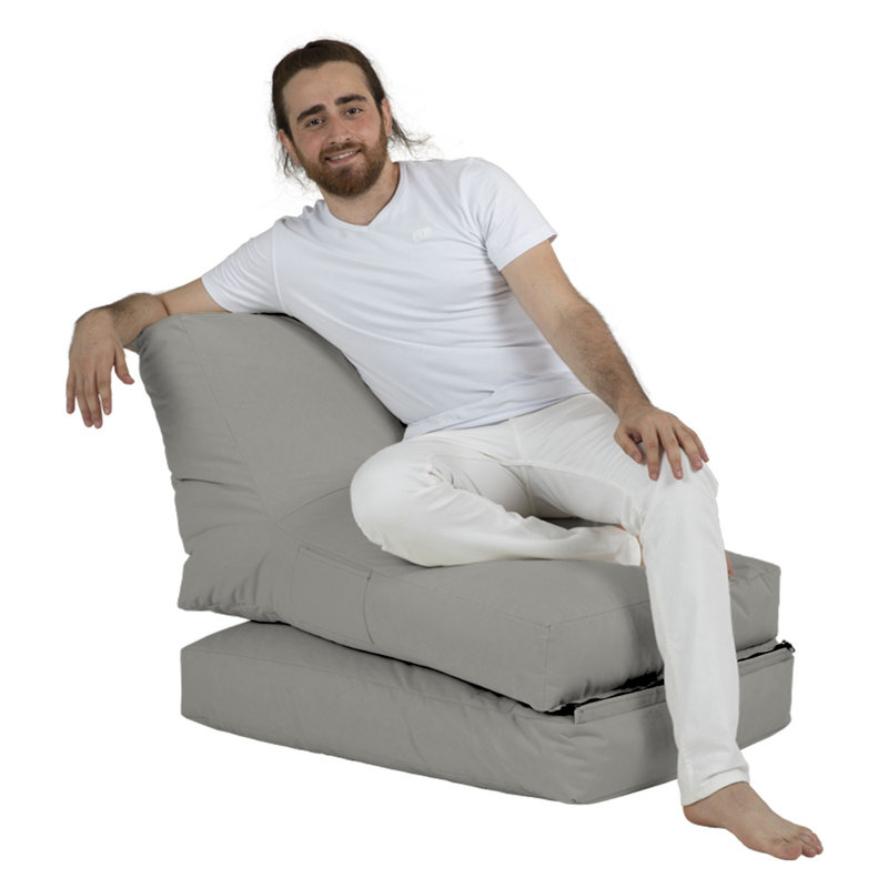 Polyester Outdoor Friendly Bean Bag, Fume 100% Polyester
