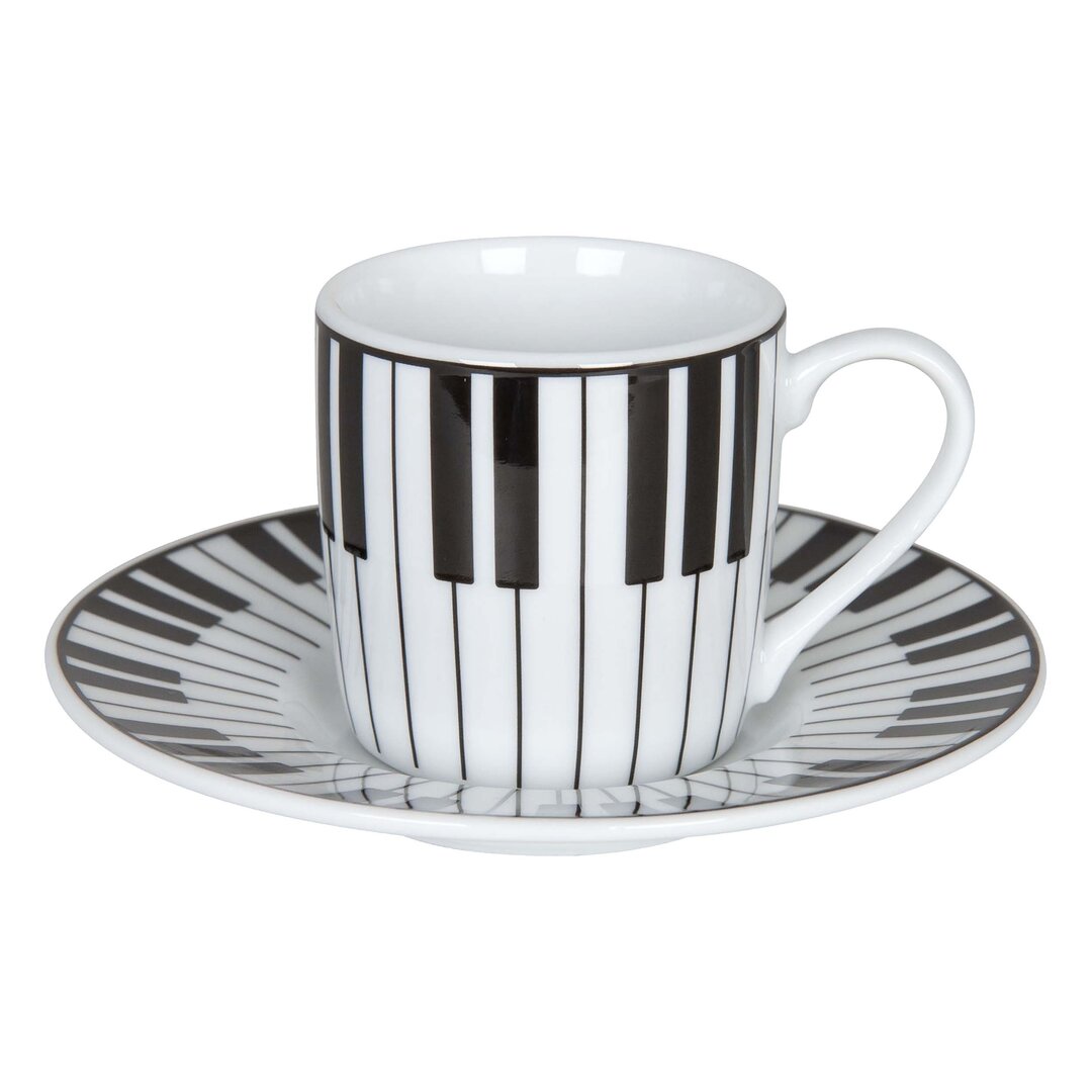 Espressotasse & Untertasse Piano