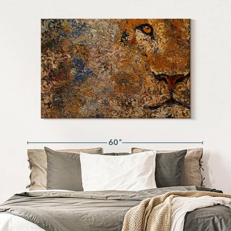 Brampt Barbary Lion, 34" H x 51" W