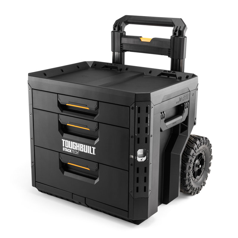 Boîte de rangement verrouillable 3 tiroirs ToughBuilt StackTech