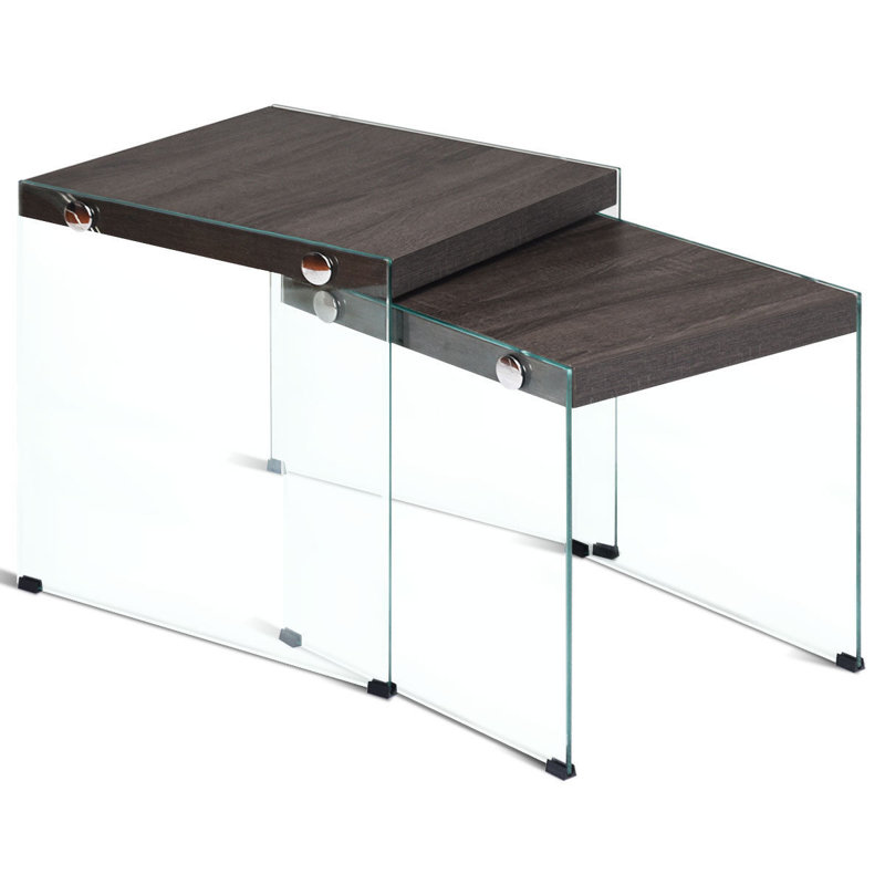 Ensemble de tables basses 2 pièces Cupp