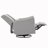 29.5'' W Swivel Rocker Recliner Chair-1908593599