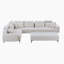 Canapé modulaire 4 pièces Calderville-840595409