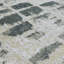 Tapis sable noué à la main à motif géométrique Synergy-53153100