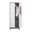 Armoires de rangement en métal, armoire à outils de nettoyage avec porte verrouillable, grand porte-outils à balais et rangement, grande armoire de rangement pour cuisine, garde-manger, bureau, magasin