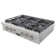 KUCHT Professional 36 in. Gas Range Top with Sealed Burners in Stainless Steel