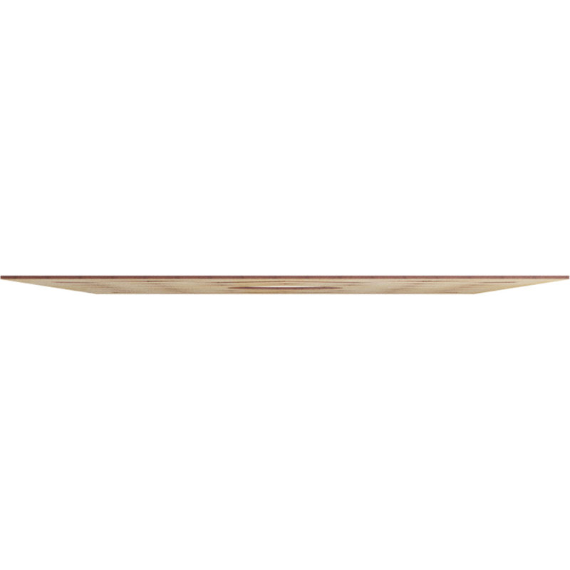 Chevron Ceiling Medallion, 40" H x 40" W x 0.25" D, Hickory