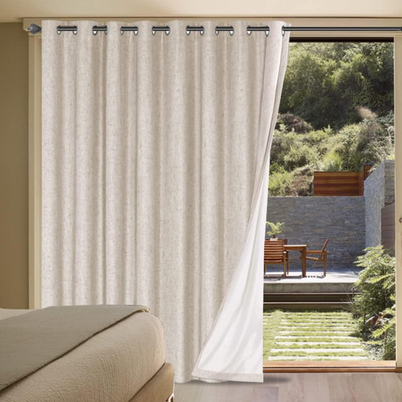 Full Light Blocking Curtains For Bedroom, 84" W x 100" L