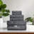 Flatto 6 Piece Turkish Cotton Towel Set