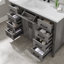 Ensemble de meuble-lavabo simple avec plateau Ella 48