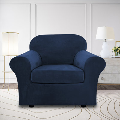 Box Cushion Armchair Slipcover