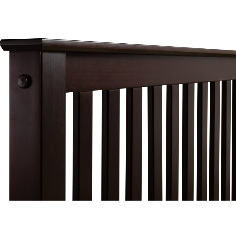 Faringdon Slat Bed, Cappuccino, Full