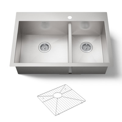 Vault 33" Dual Mount Kitchen Sink