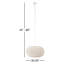 Lyanna 3 - Light Drum Chandelier with Beaded Accents