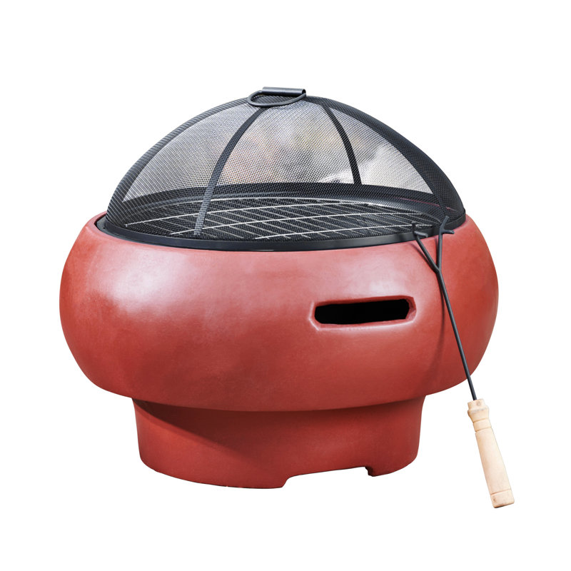 Round Concrete Smokeless