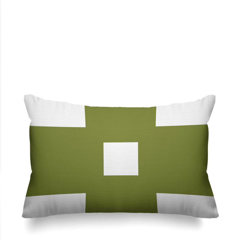 Coussin Luber, Vert olive