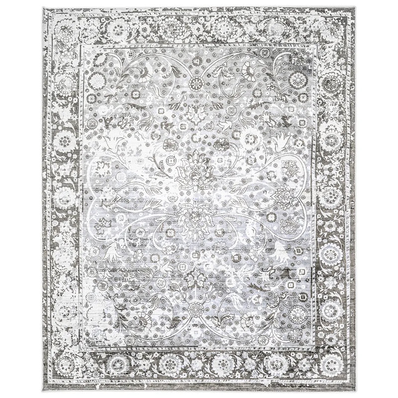 Royal Oriental Area Rug in Shadow, Rectangle 3' x 5'