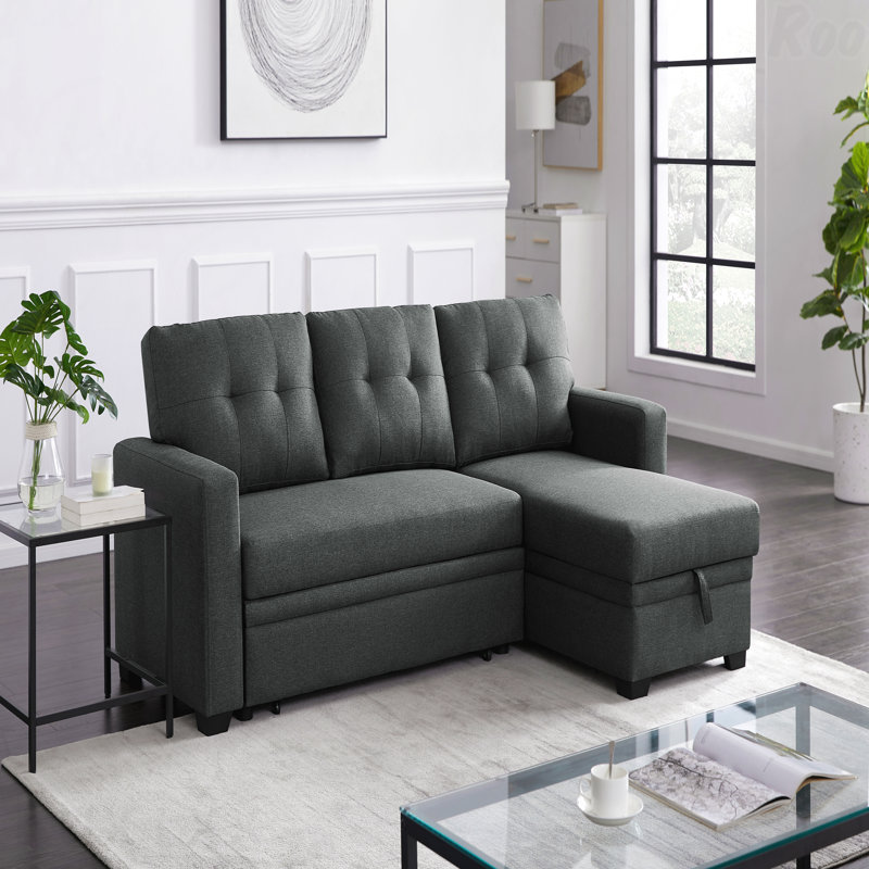 Canapé modulaire rembourré avec méridienne