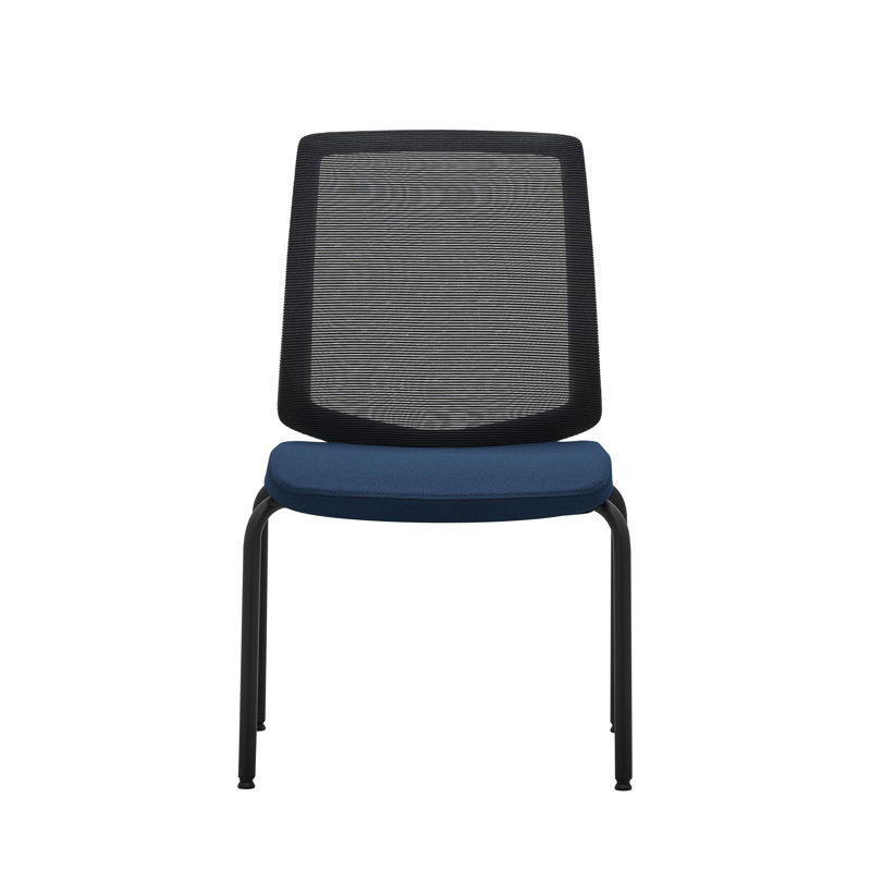 Malve Foam Padding Office Chair, Navy