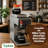 Glass 12 Cup Coffee Carafe + Coffee Pot Brush