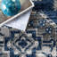 Tapis oriental bleu / gris Hildreth-783206250