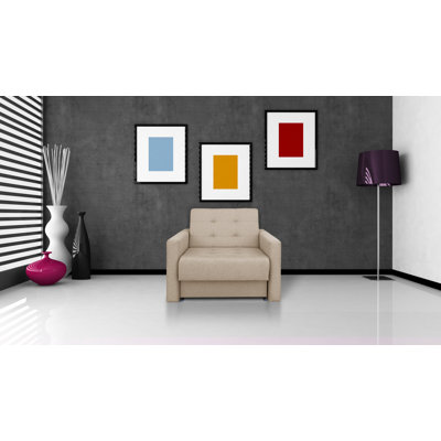 Jencie Upholstered Convertible Chair