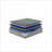 Mattresses | Restonic 12” Hybrid Euro Top Mattress, Plush, Pocketed Coils | Grey+Blue | Foam-526406514-526406475