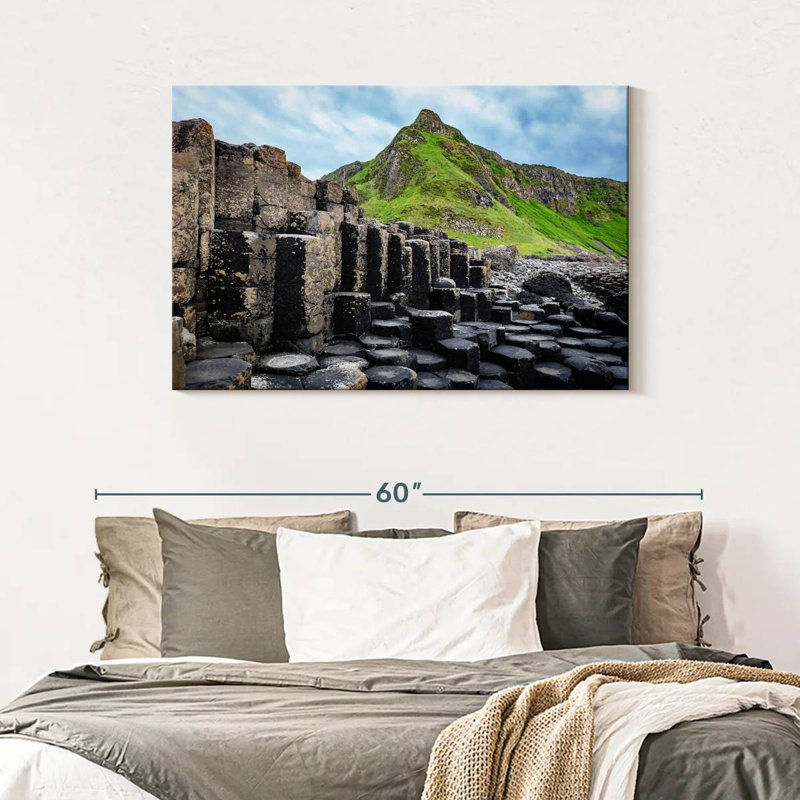 Rorry Giant's Causeway Basalt Columns, 30" H x 45" W