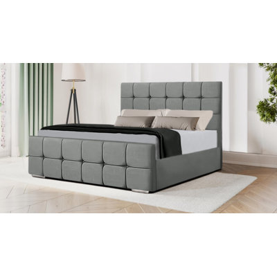Ciandra Upholstered Velvet Bed