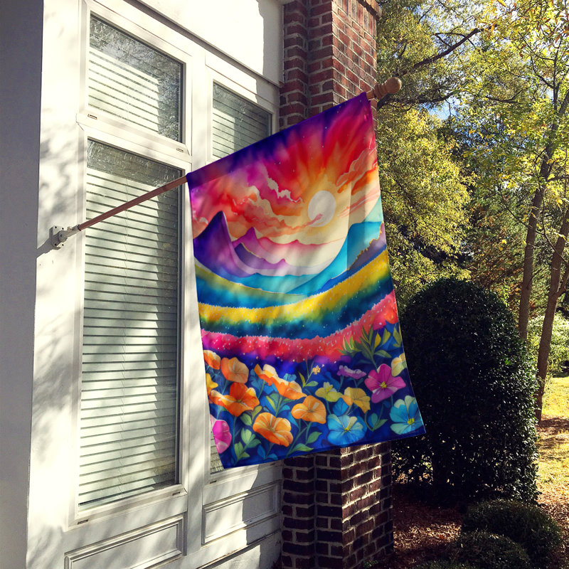 Drapeau de maison en polyester à double face H 40 po x l 28 po