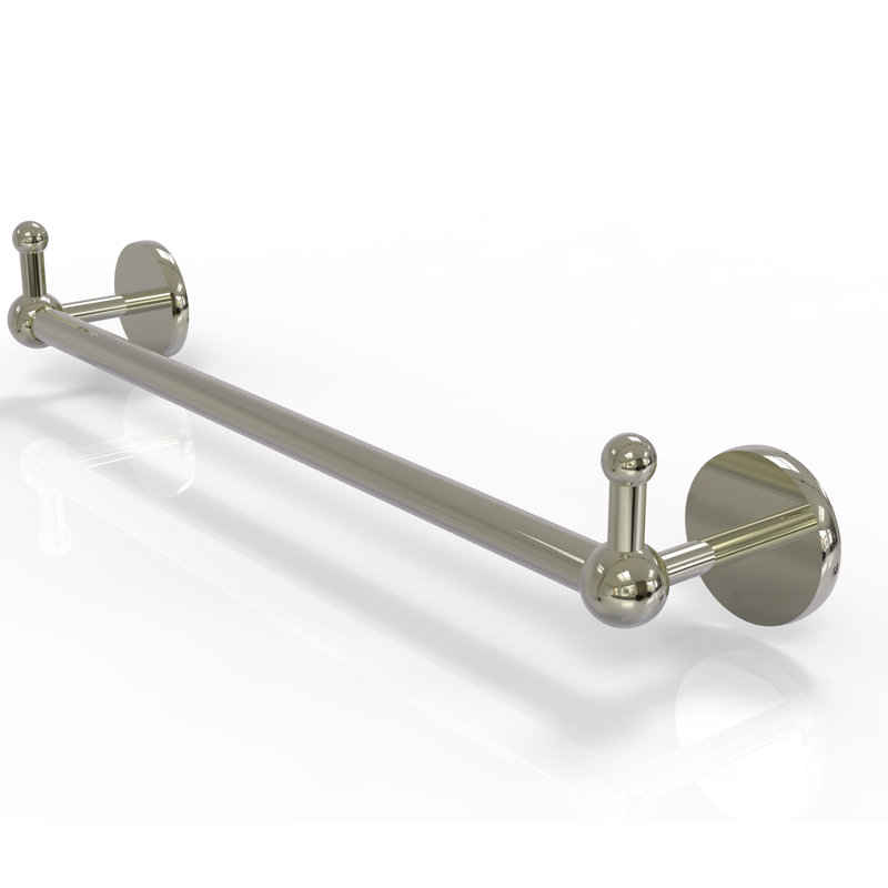 Barre à serviettes murale Dalston, Nickel poli, H 3,3 po x l 36 po x P 3,8 po