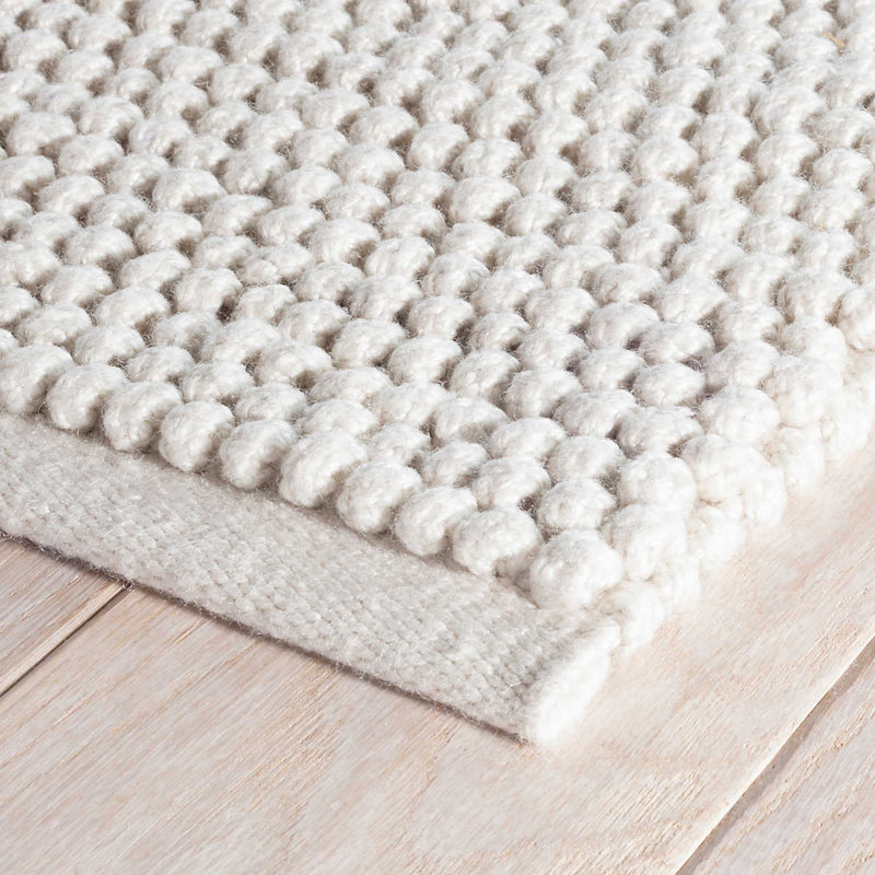Tapis performance tissé à la main ivoire Sonoma, Rectangle 3 pi x 5 pi