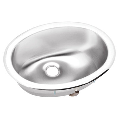 Asana Metal Oval Bathroom Sink