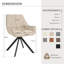 Gefjun 46cm H Upholstered Metal Armchair-1570133151