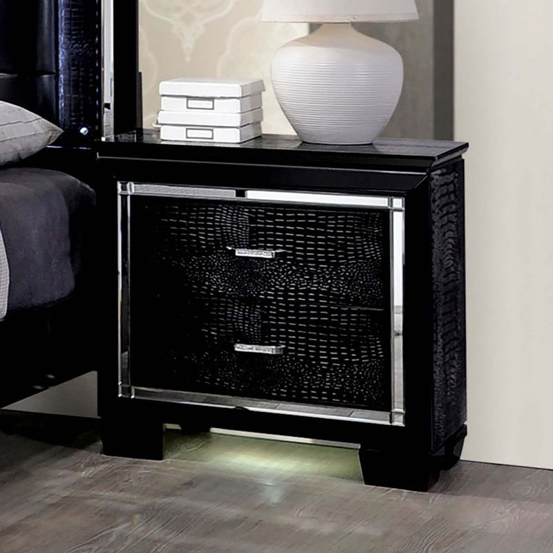 Table de chevet contemporaine 1pc