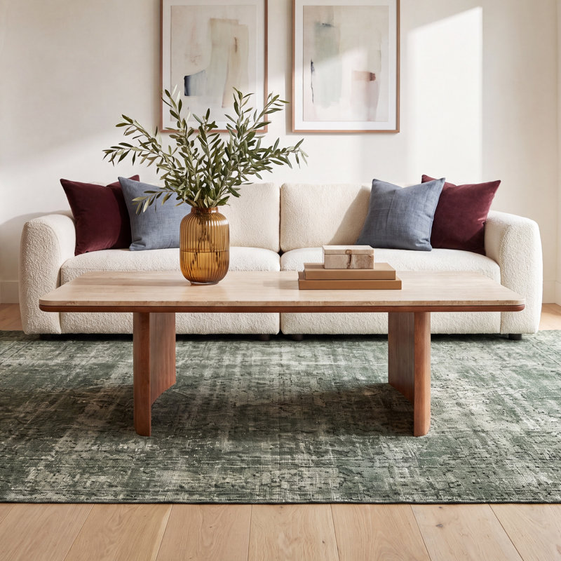 Catalena Stone Top Single Coffee Table