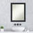 Wood Flat Wall Mirror