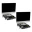  Support pour moniteur, 3 tiroirs de rangement, organisateur de bureau, support, bureau, L 13,5 po x l 13 po x H 4 po, paquet de 2-39754253