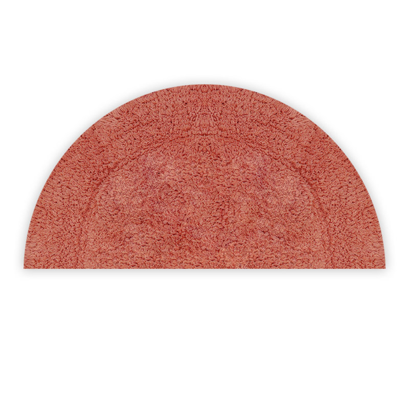 Candeloro Slice Bath Rug 17"x30", Coral