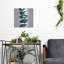 Brayden Studio® «Ir irrégulier 2» par Iris Lehnhardt, art mural en métal-749218963