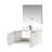 Bath Vanity With Faucet Set And LED Mirror