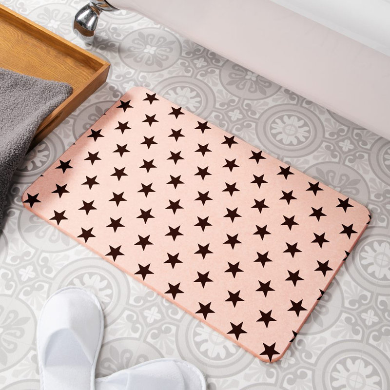 Non-Slip Shower Mat, Pink