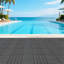 Carreaux de terrasse en plastique emboîtables
