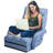 Trule Adjustable Armrest and Reclining Floor Game Chair-1677052573