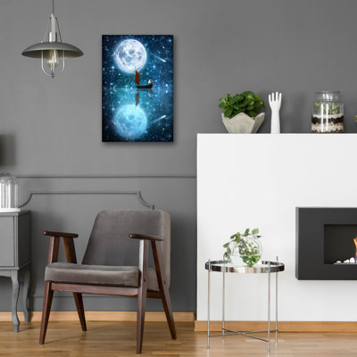 Lark Manor™ 'The Moon And Me' by Diogo Verissimo, Acrylic Glass Wall Art, ACR-42668