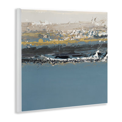 Art mural abstrait, "Paint Steaked Abstraction" par Patricia Pinto