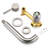 Sumerain Wall Mounted Bathtub Faucet Single Handle, High Flow Tub Filler with Brass Valve-82575383